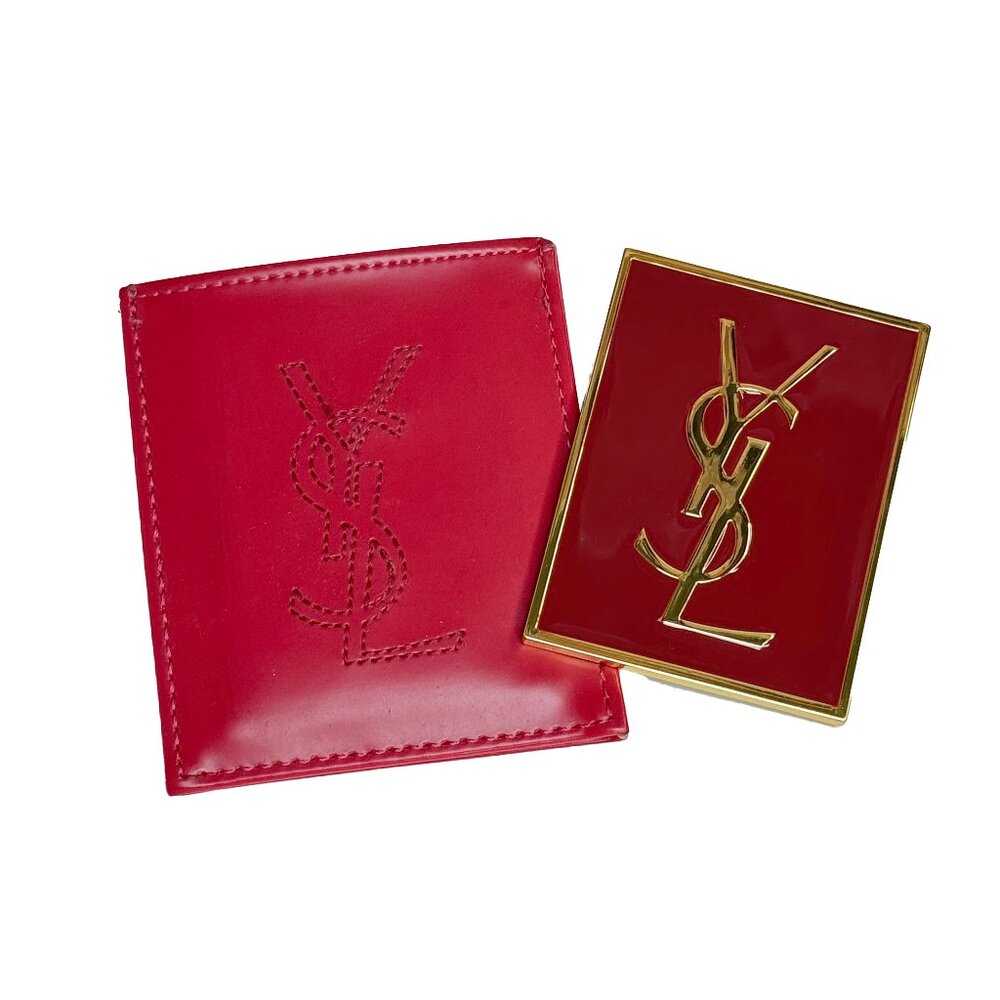 YSL Yves Saint Laurent Beaute Pocket Purse Travel Mirror